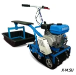 Мотобуксировщик НЕВА МС-1-YA (MX200) с санями и сиденьем