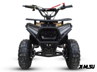 Детский бензиновый квадроцикл MOTAX GRIZLIK MIDI PS BW  с Механическим стартером