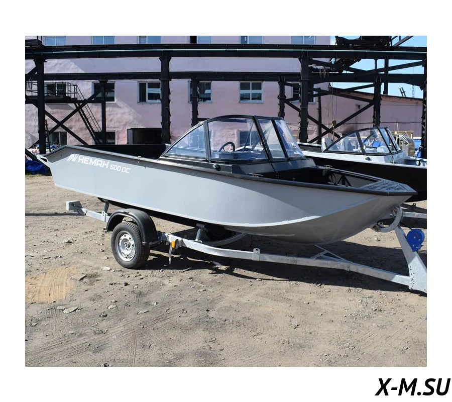 Алюминиевый катер WYATBOAT Неман-500 DC NEW Алюминиевый катер WYATBOAT Неман-500 DC NEW