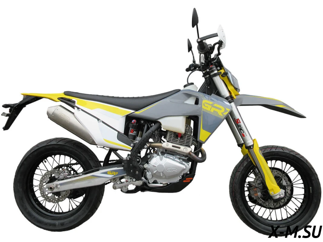Мотоцикл GR7 F300L (4T NB300) Motard ПТС Мотоцикл GR7 F300L (4T NB300) Motard ПТС
