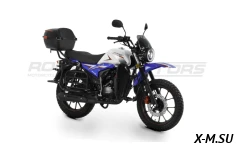 Мотоцикл дорожный ROCKOT QUEST 150 (белый/синий глянцевый, ЭПТС)