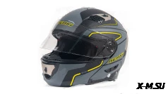 Шлем мото NENKI 860 #1 black/yellow