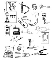 Инструменты (Часть 1) 4-Х ТАКТНОГО ПЛМ MERCURY 30 Серийный номер от 0P153500 до 0P400999