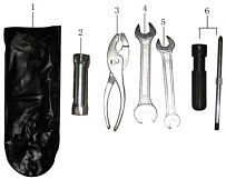 Набор инструментов МОТОЦИКЛА Racer RC150-23 Tiger New