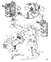 Электрические компоненты(USA-1B226999/Bel-0P400999 и ниже) 4-Х ТАКТНОГО ПЛМ MERCURY 60 Серийный номер от 0T409000 до 1B344306