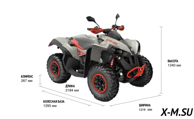 Квадроцикл BRP CAN-AM RENEGADE X XC T 1000