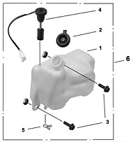 Бачок масляный СКУТЕРА STELS VORTEX 50