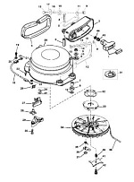 Стартер в сборе (ручной) 2-Х ТАКТНОГО ПЛМ MERCURY 90 Серийный номер от 0D283222 до 0G760299