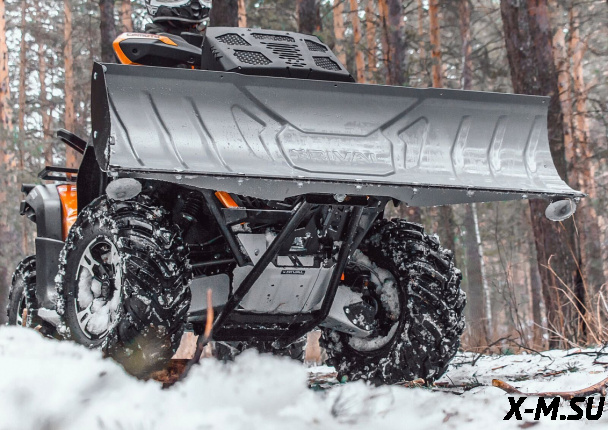 Комплект снегоотвала Quick2 silver 150 мм