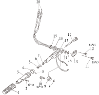 Румпель 4-Х ТАКТНОГО ПЛМ SEA-PRO F9.8А