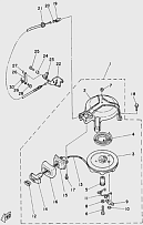 Стартер 2-Х ТАКТНОГО ПЛМ YAMABISI T5BMS
