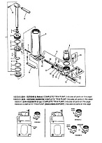 Ручные компоненты наклона 2-Х ТАКТНОГО ПЛМ MERCURY 50EO Серийный номер от 0D000750 до 0G290584