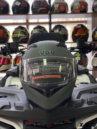 Шлем модуляр HETOSHI OIKE цв. Черно-серый р.L