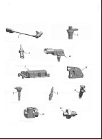Элементы системы управления двигателем снегохода ТАЙГА БАРС 850