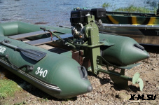 Мотор болотоход Бурлак-М2 Lifan 24 лс, эл.запуск