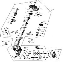Коробка переключения передач квадроцикла STELS ATV 300 B