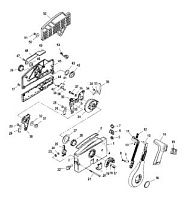 Дистанционное управление 4000, боковое крепление 4-Х ТАКТНОГО ПЛМ MERCURY 6 Серийный номер от 0R067090 и выше