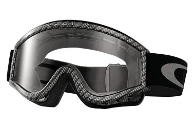 Очки для мотокросса детские OAKLEY O-Frame XS Solid карбон / прозрачная (01-671)