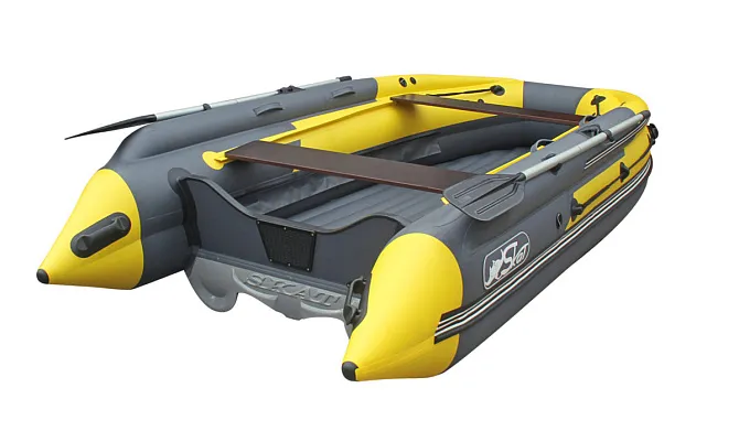 Лодка надувная SKAT TRITON 430NDFi с интегрированным фальшбортом